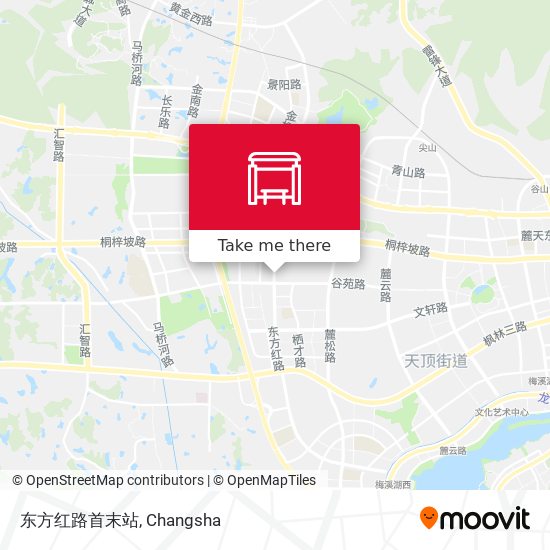 东方红路首末站 map