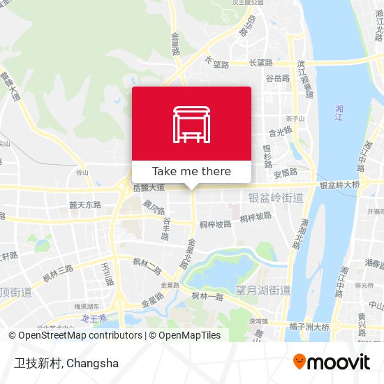 卫技新村 map