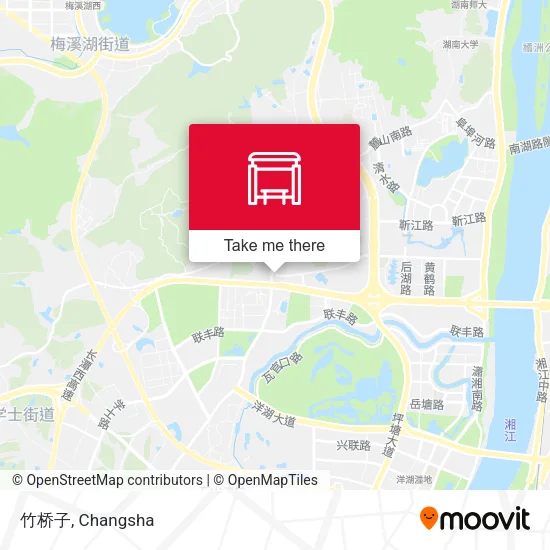 竹桥子 map