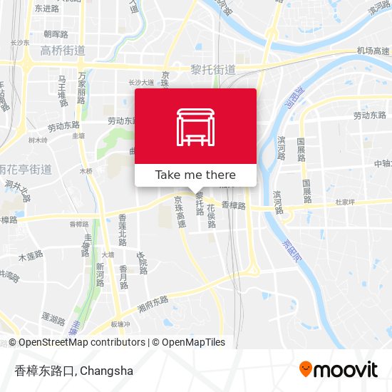 香樟东路口 map