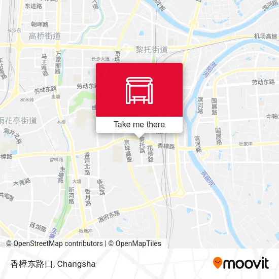香樟东路口 map