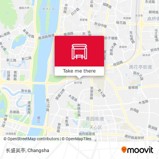 长盛岚亭 map