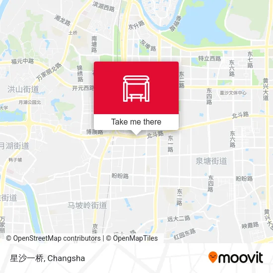 星沙一桥 map