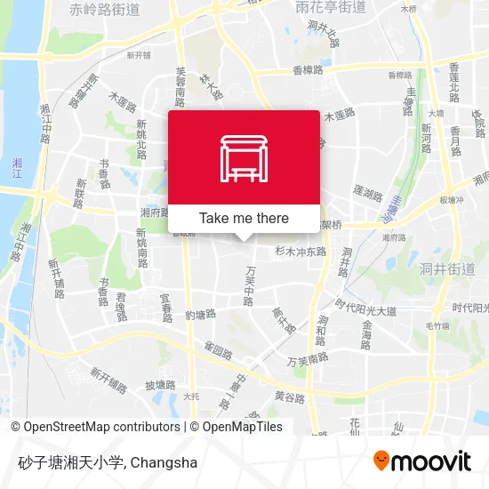 砂子塘湘天小学 map