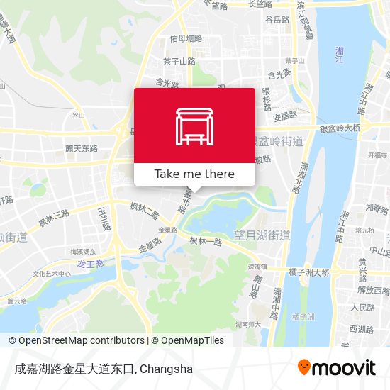 咸嘉湖路金星大道东口 map