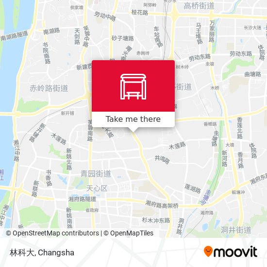 林科大 map