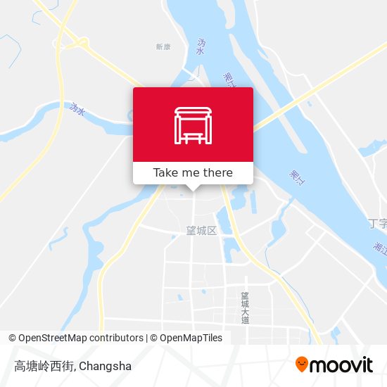 高塘岭西街 map