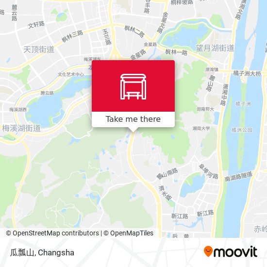 瓜瓢山 map