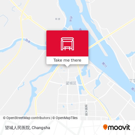 望城人民医院 map