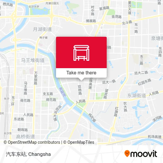 汽车东站 map
