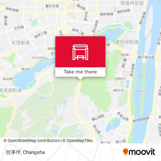 丝茅坪 map