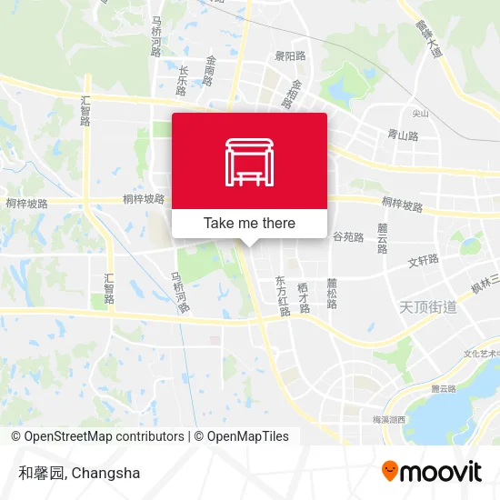 和馨园 map