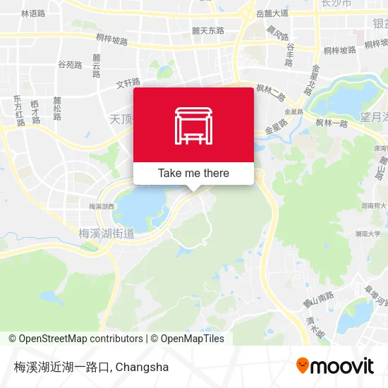 梅溪湖近湖一路口 map
