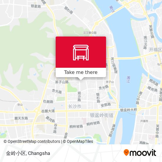 金岭小区 map