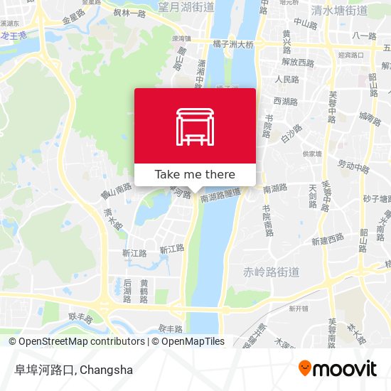 阜埠河路口 map