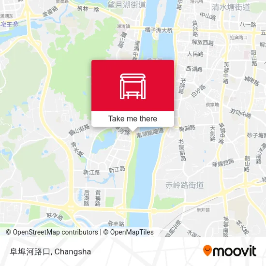 阜埠河路口 map
