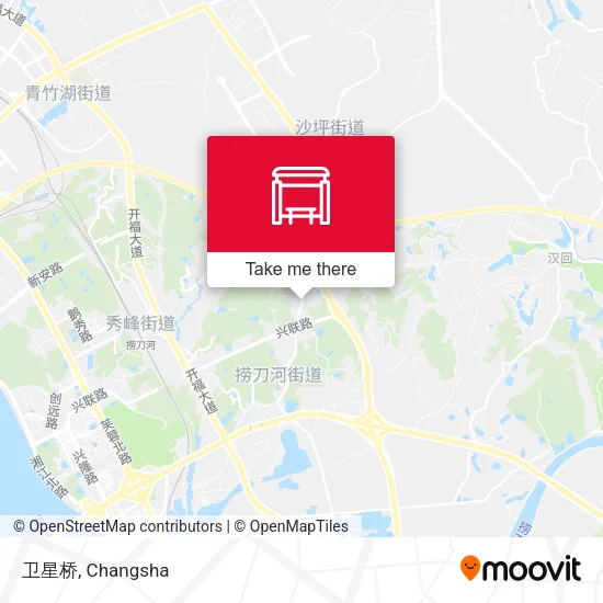 卫星桥 map