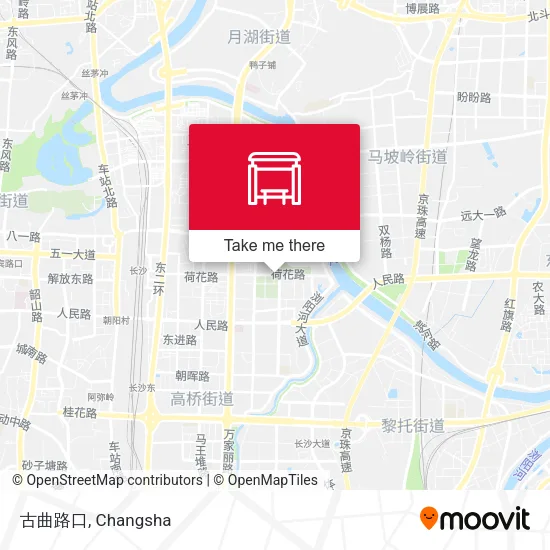 古曲路口 map