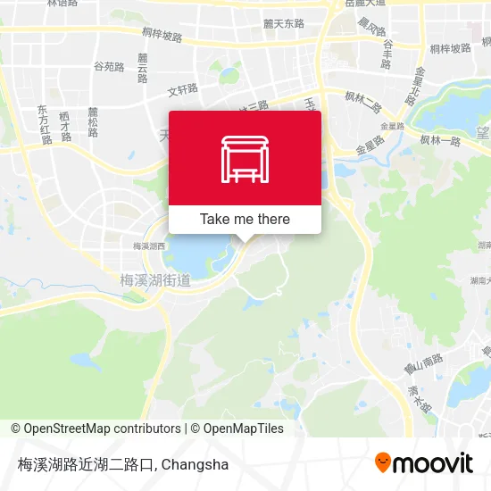 梅溪湖路近湖二路口 map