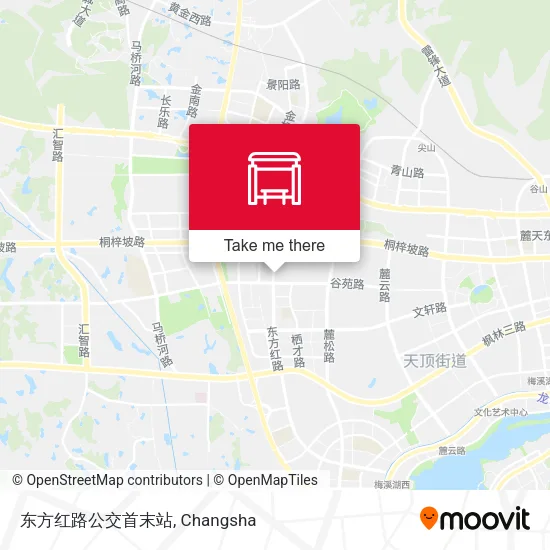 东方红路公交首末站 map