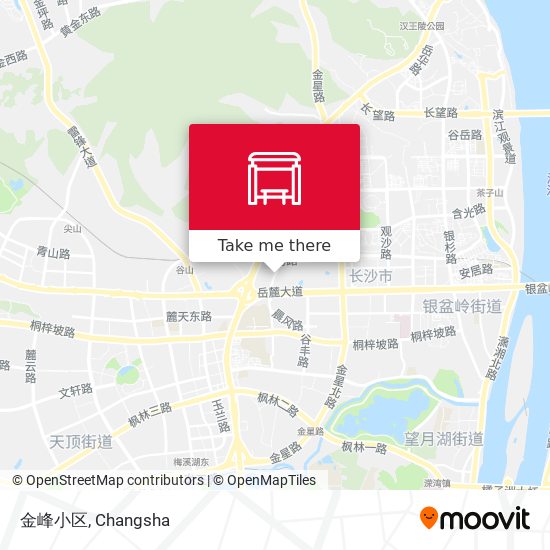 金峰小区 map
