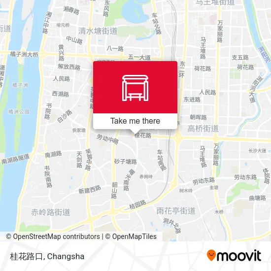 桂花路口 map