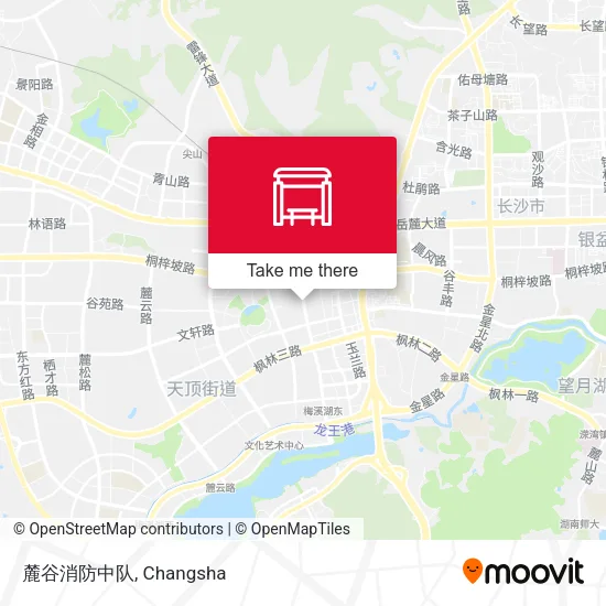 麓谷消防中队 map