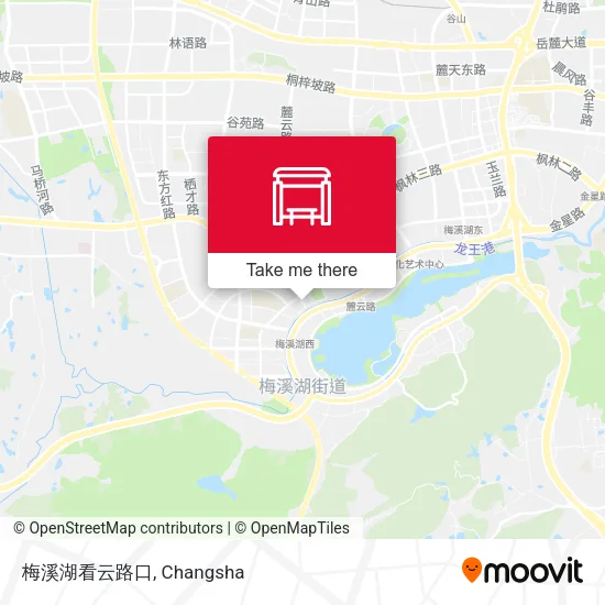 梅溪湖看云路口 map