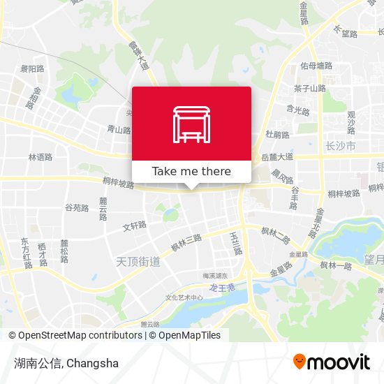 湖南公信 map