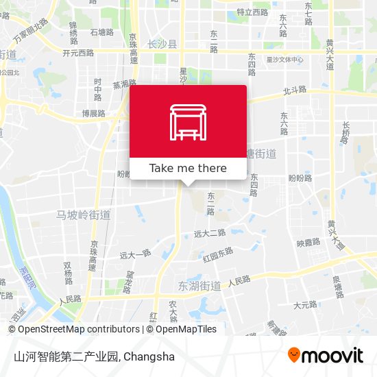 山河智能第二产业园 map