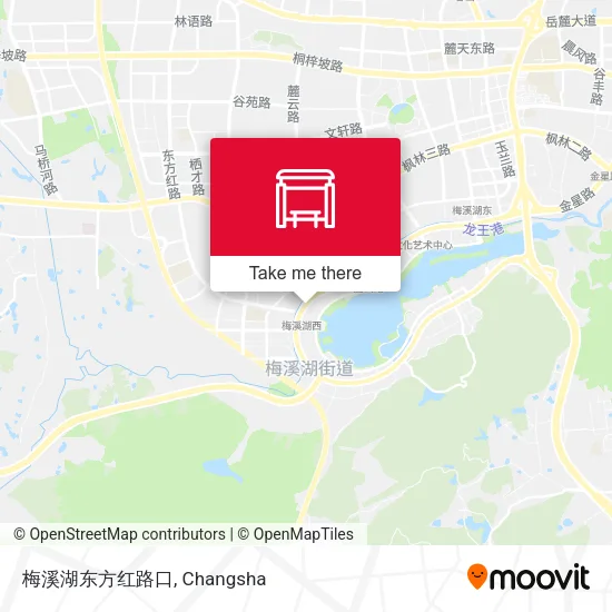 梅溪湖东方红路口 map