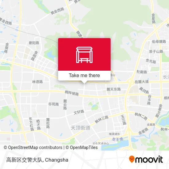 高新区交警大队 map