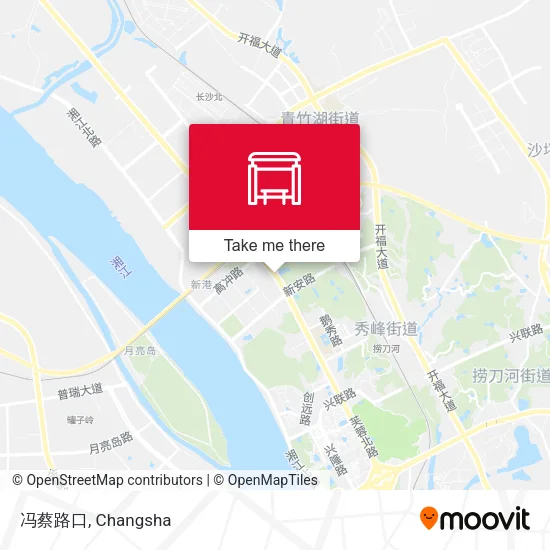 冯蔡路口 map
