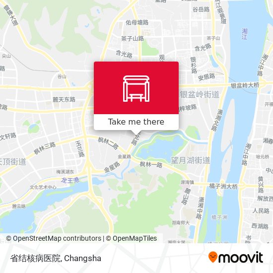 省结核病医院 map