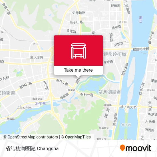 省结核病医院 map