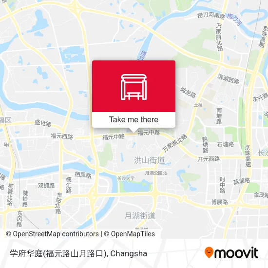 学府华庭(福元路山月路口) map