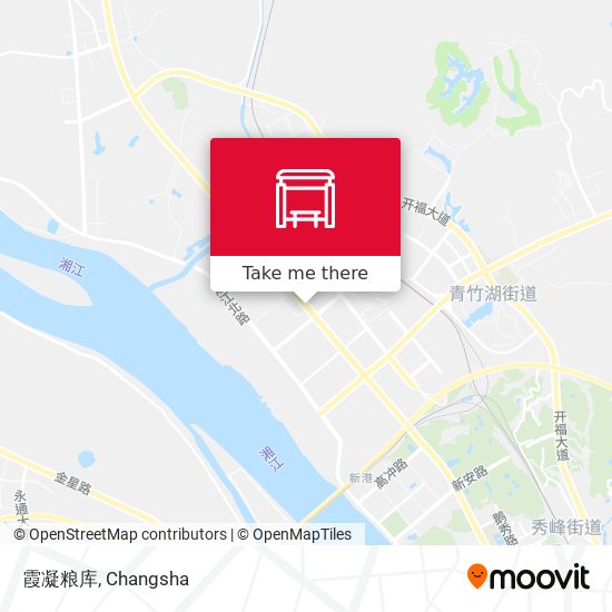 霞凝粮库 map