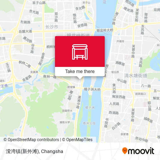 溁湾镇(新外滩) map