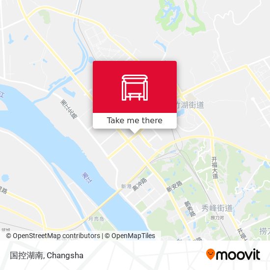 国控湖南 map