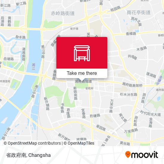 省政府南 map