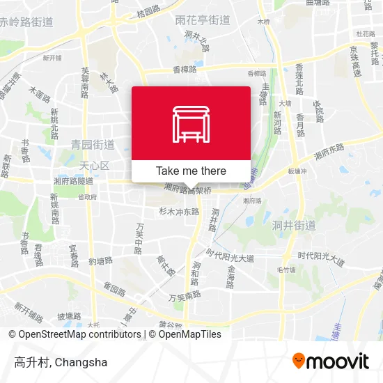 高升村 map