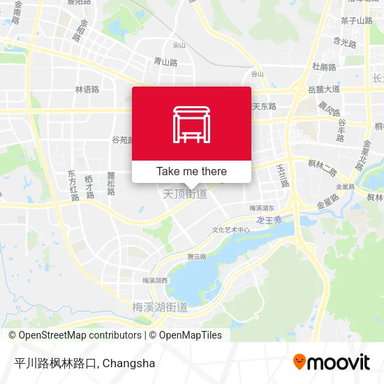 平川路枫林路口 map