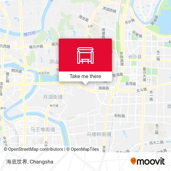 海底世界 map