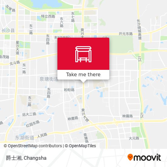 爵士湘 map