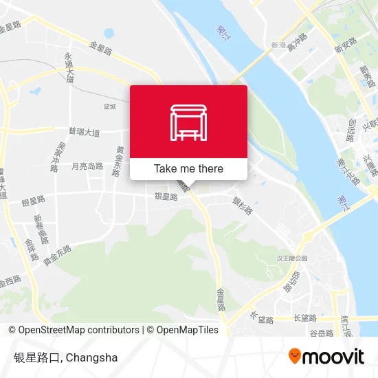 银星路口 map