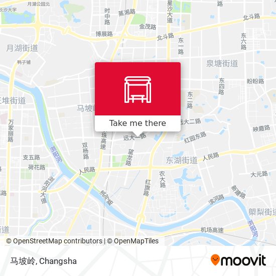 马坡岭 map