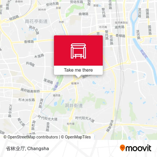 省林业厅 map