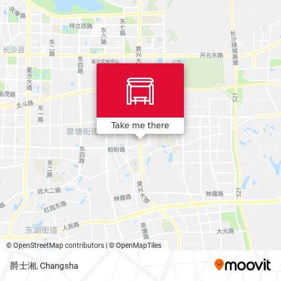 爵士湘 map