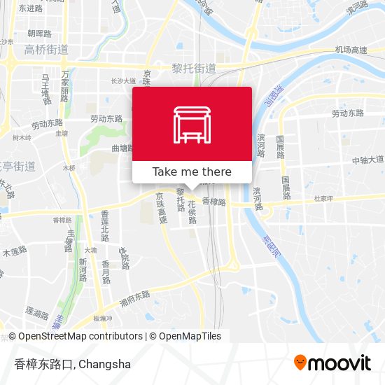 香樟东路口 map