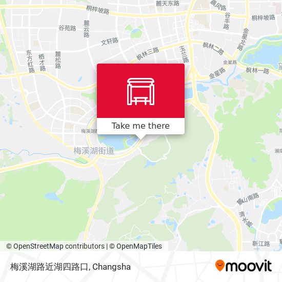 梅溪湖路近湖四路口 map